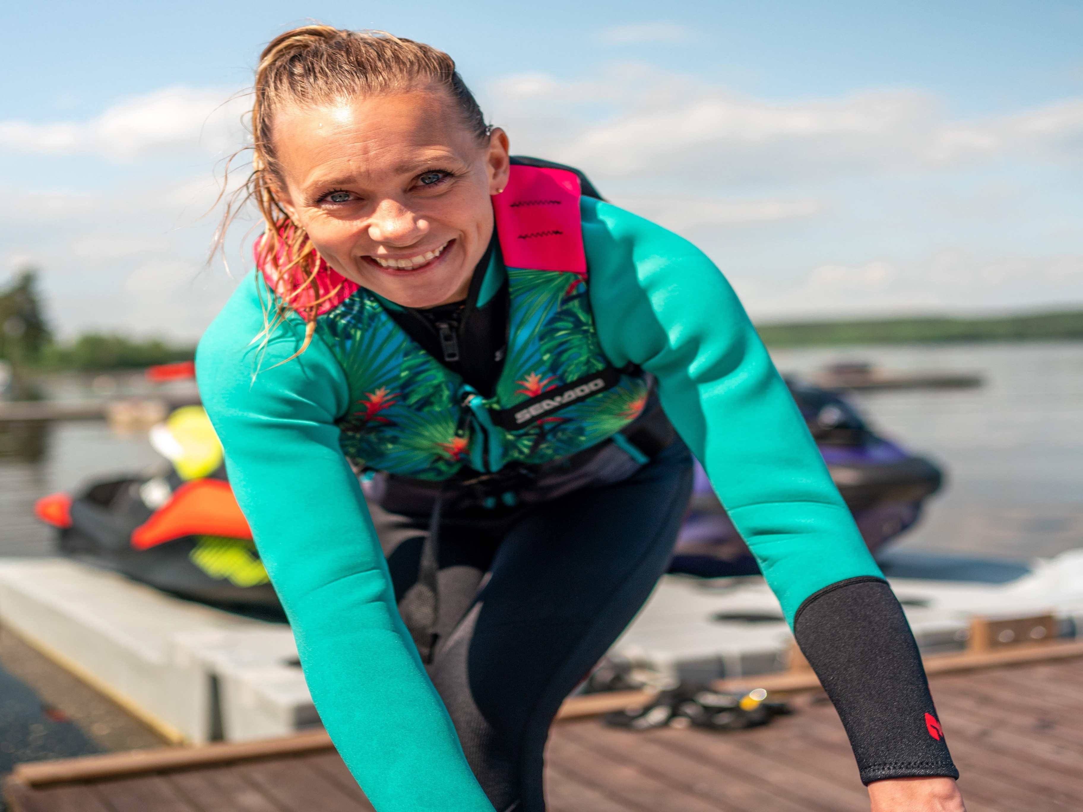 Den olympiska guldmedaljören Frida Hansdotter ansluter sig till Sea‑Doo‑familjen