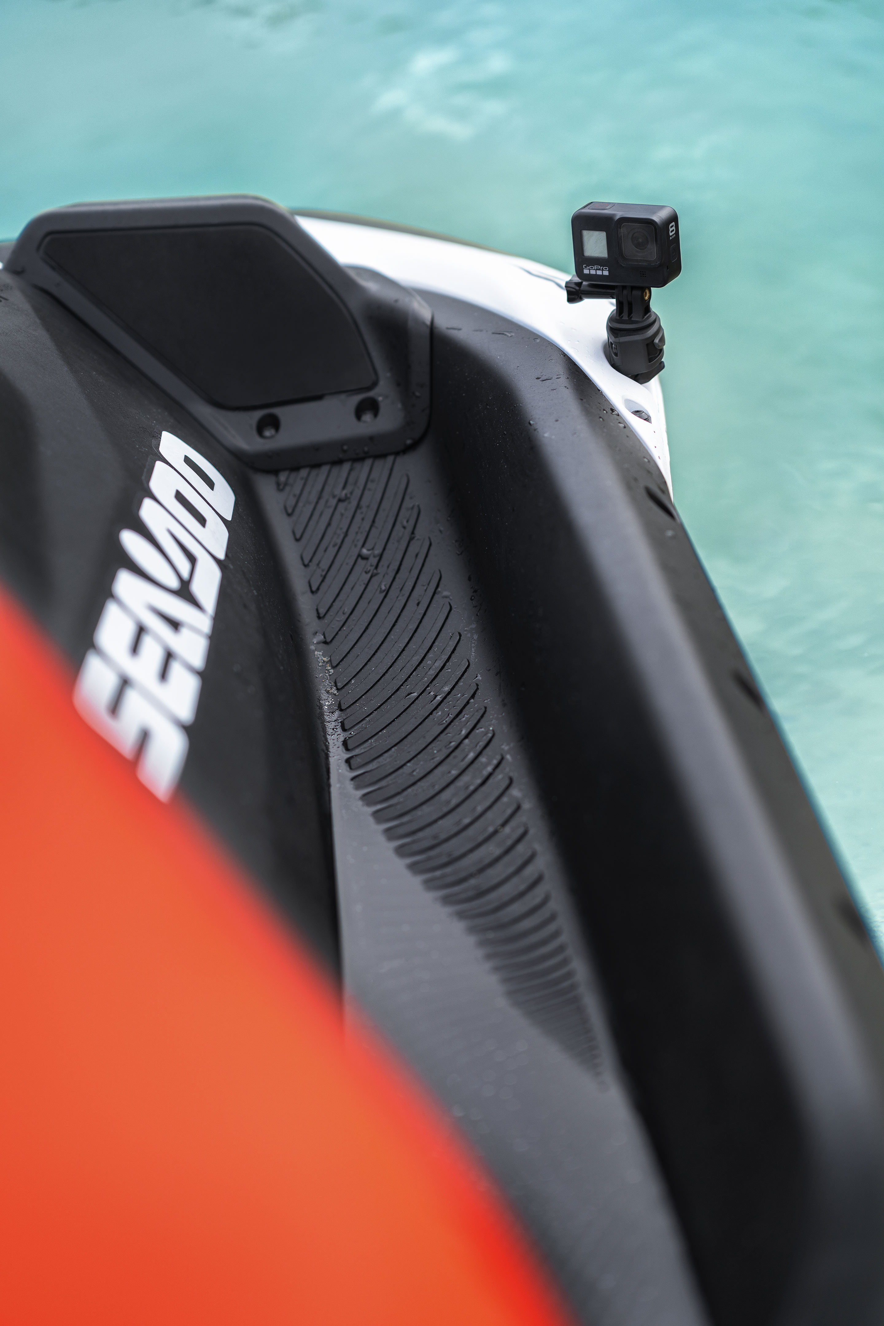 Foot rest of the 2024 Sea-Doo Spark Trixx personal watercraft