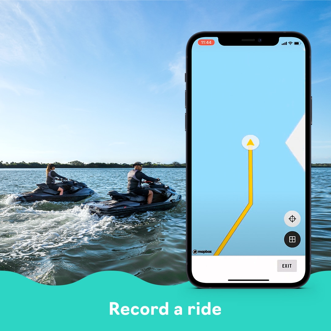 Record a ride with BRP GO!