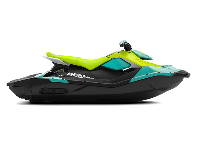 Side view of a Sea-Doo Spark 3up 2022