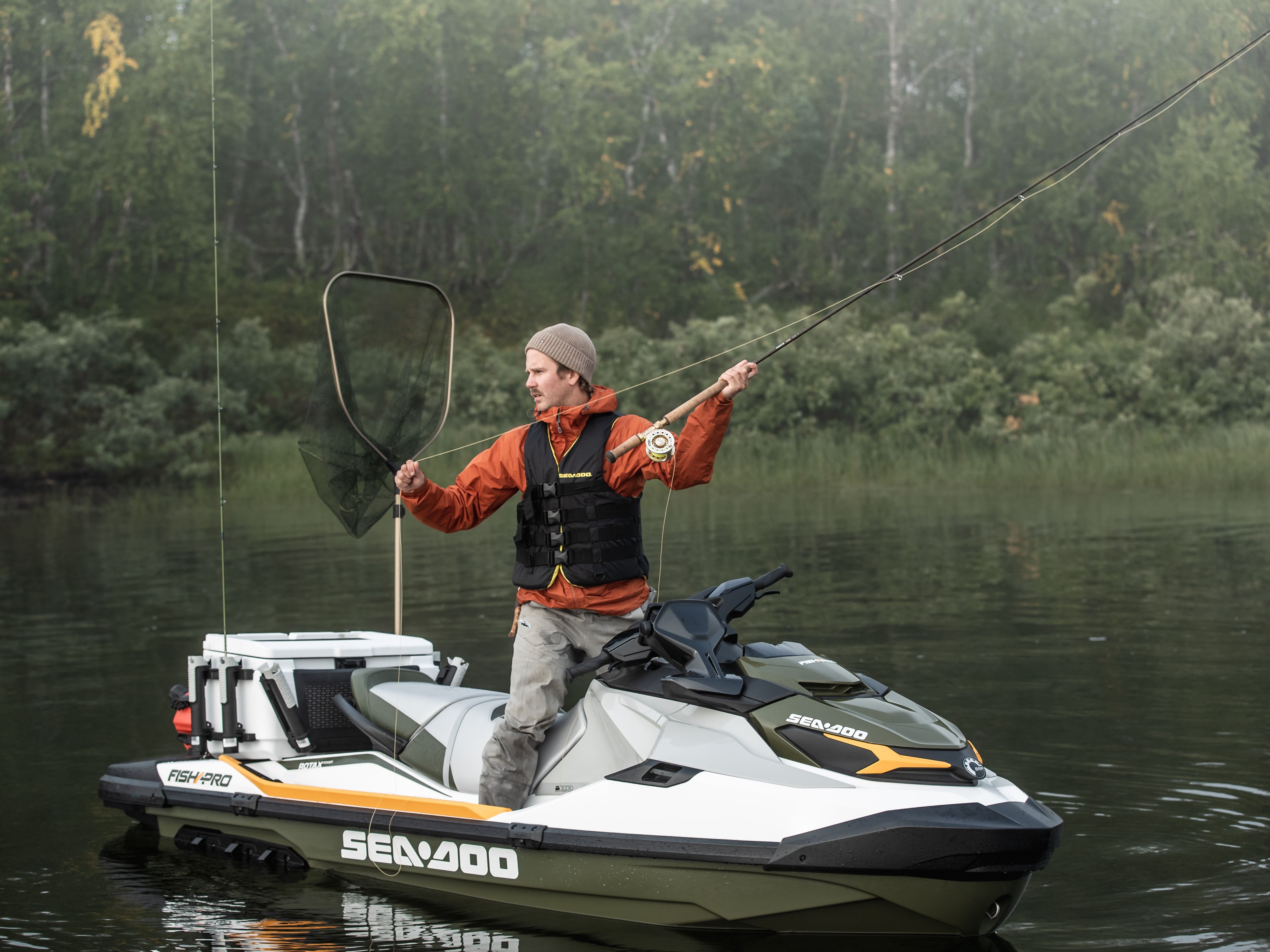 Discover new opportunities with Sea-Doo FISH PRO – the PWC designed for fishing