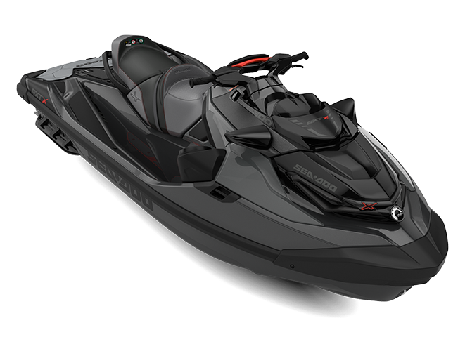 Sea-Doo RXT-X 300 2022 avec un système de son - Triple Noir