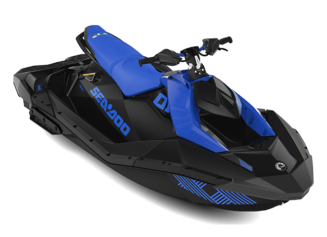 2022 Sea-Doo Spark Trixx 3up without sound system - Dazzling Blue / Deep Black