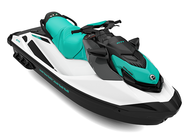 Sea-Doo GTI 90 without sound system MY22 - White / Reef Blue