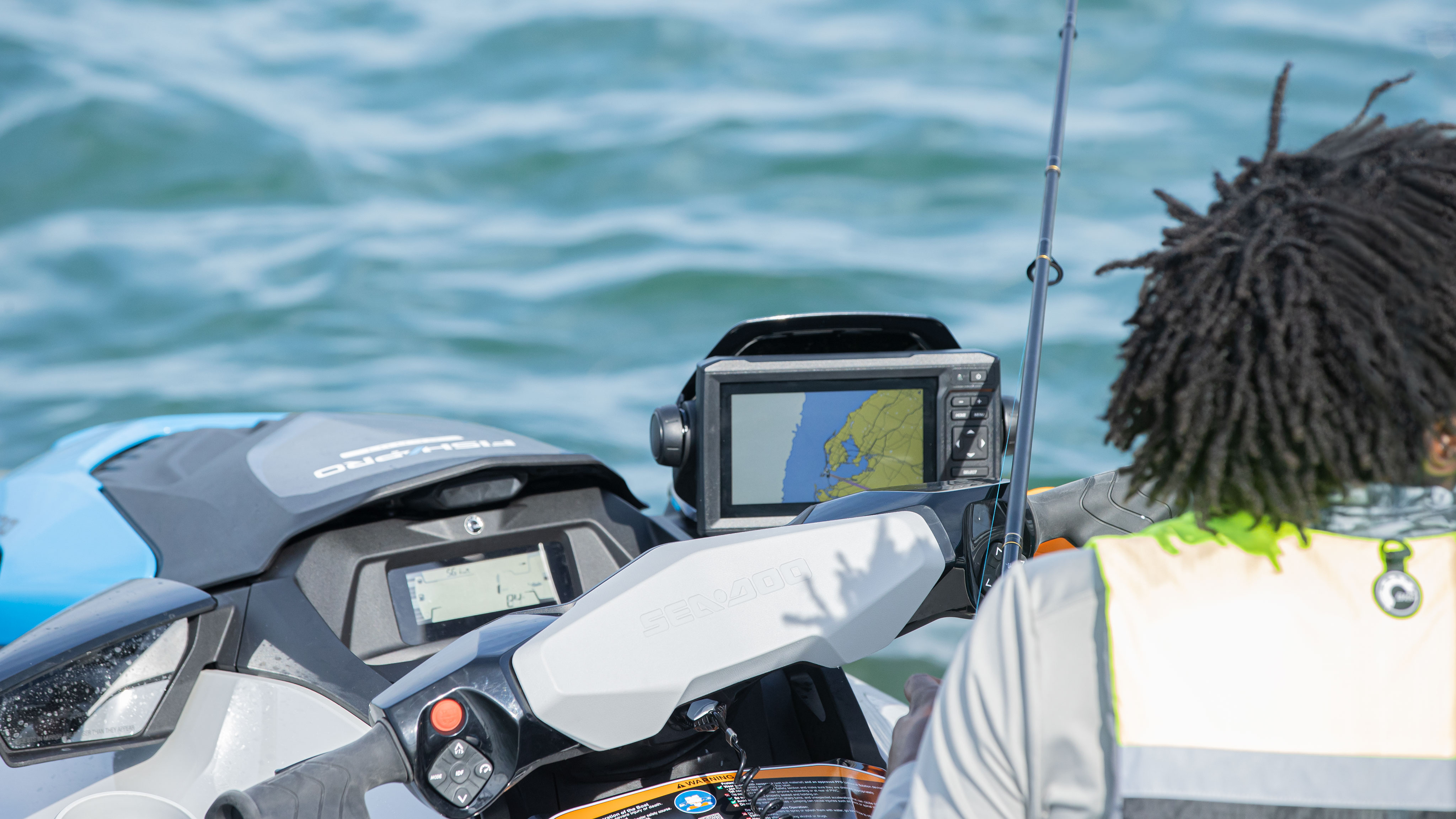 Garmin navigation and fish finder