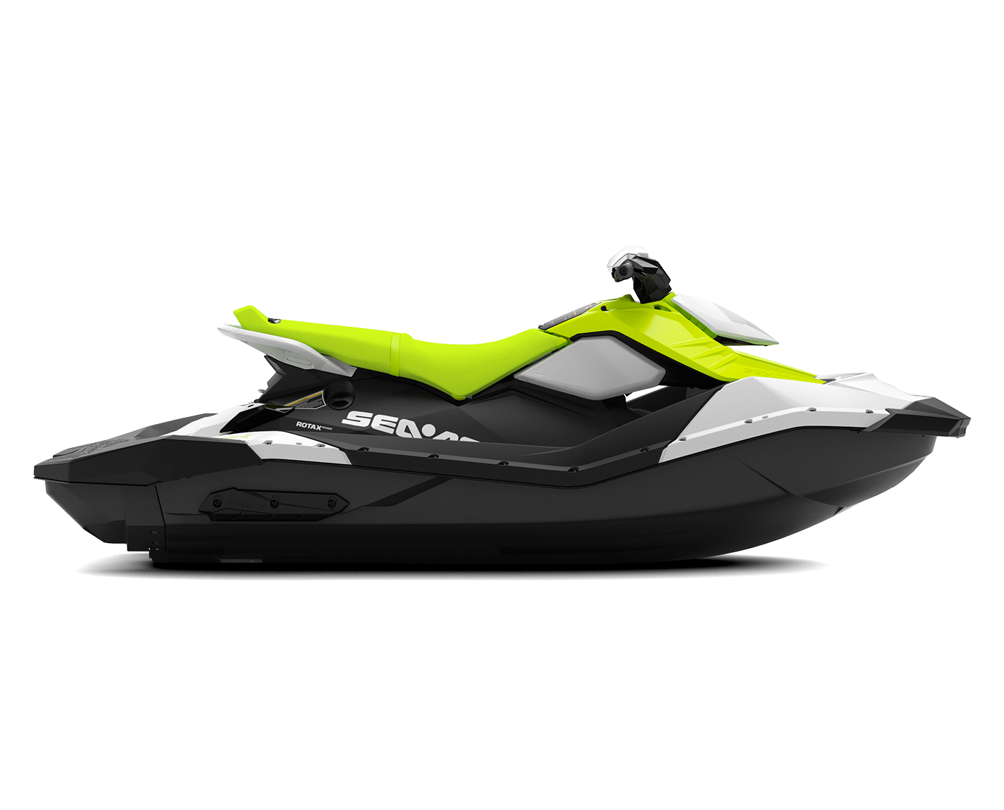 Sea-Doo Spark 3up without sound system MY23 - Manta Green / White - Side view