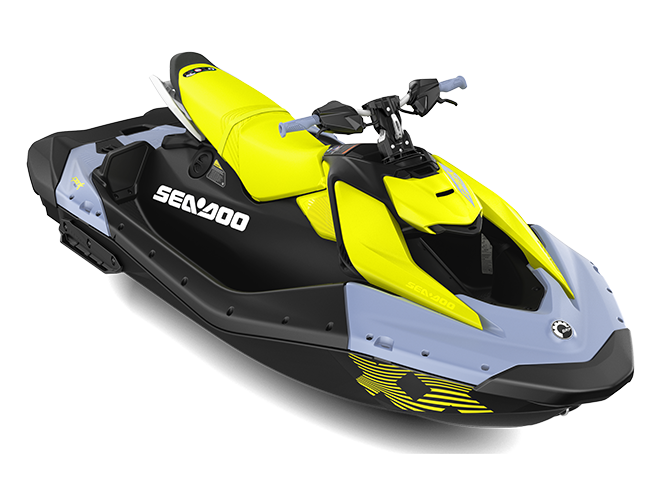 2022 Sea-Doo Spark Trixx 3up without sound system - Dazzling Blue / Deep Black