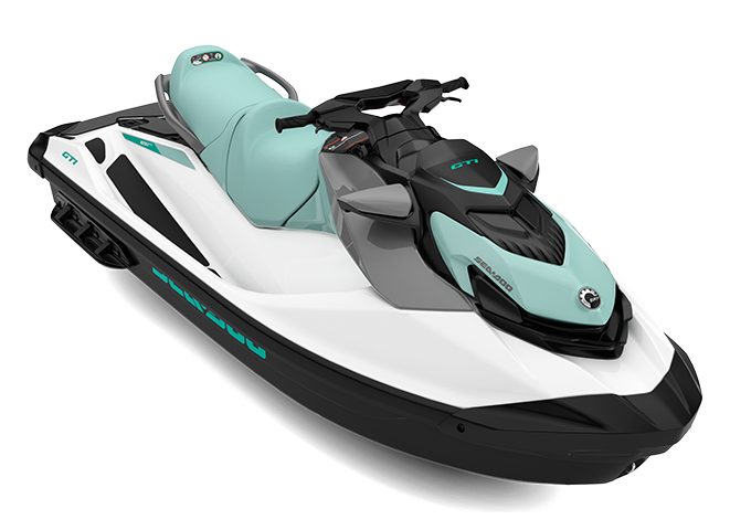 2022 Sea-Doo GTI 130 without sound system - White / Reef Blue